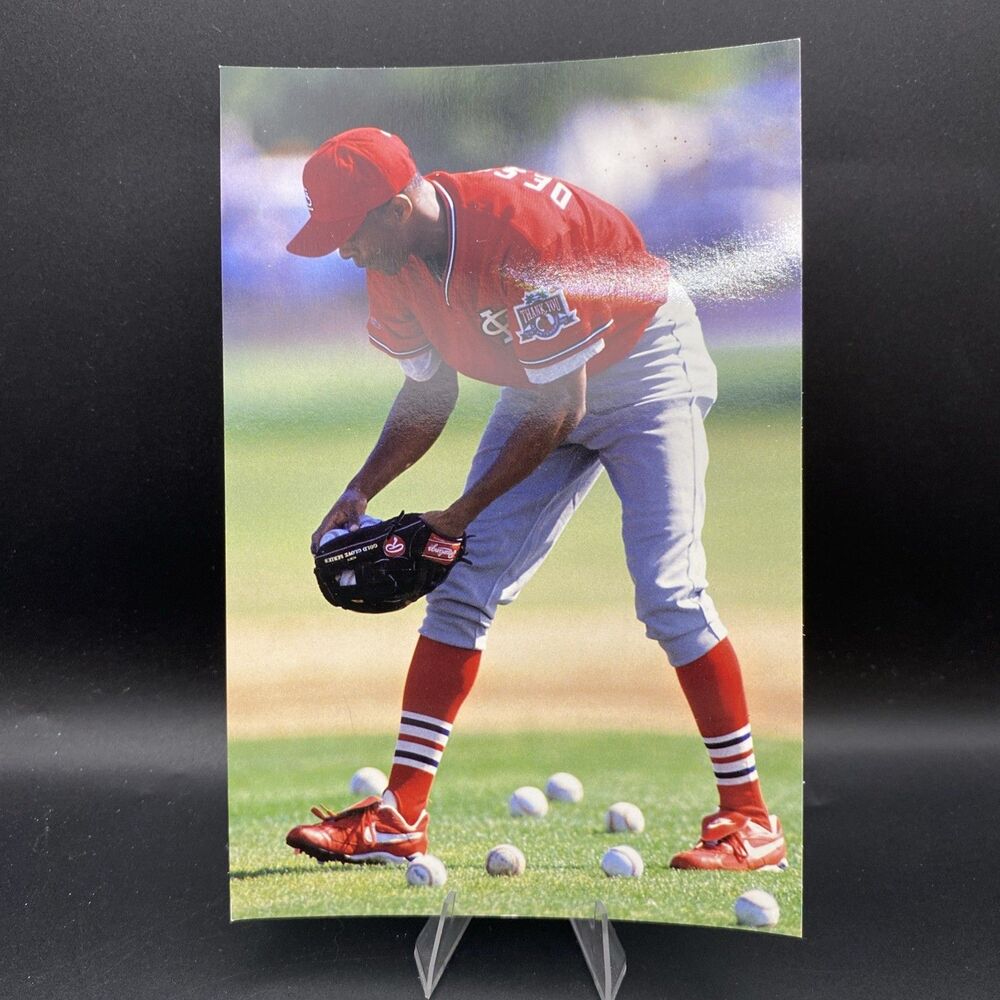 Delino Deshields 1998 Pinnacle Snapshots 4x6 Photo 6 Of 18 Cardinals